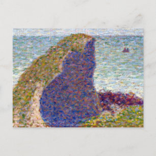 Georges Seurat Study for Le Bec du Hoc, Grandcamp Postcard