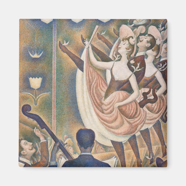 Georges Seurat - The Chahut Magnet (Front)