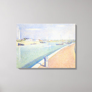Georges Seurat - The Channel of Gravelines Canvas Print