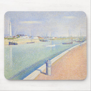 Georges Seurat - The Channel of Gravelines Mouse Pad