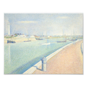 Georges Seurat - The Channel of Gravelines Photo Print