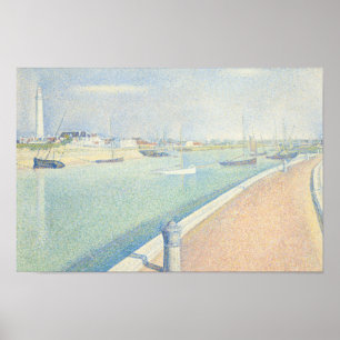 Georges Seurat - The Channel of Gravelines Poster