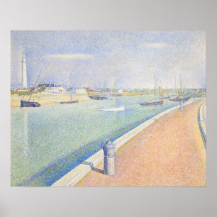 Georges Seurat - The Channel of Gravelines Poster