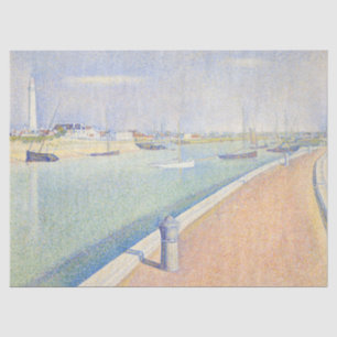 Georges Seurat - The Channel of Gravelines Tissue Paper