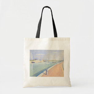Georges Seurat - The Channel of Gravelines Tote Bag