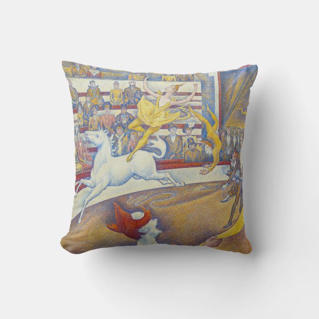 Georges Seurat - The Circus Cushion (Front)