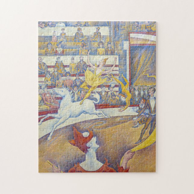 Georges Seurat - The Circus Jigsaw Puzzle (Vertical)