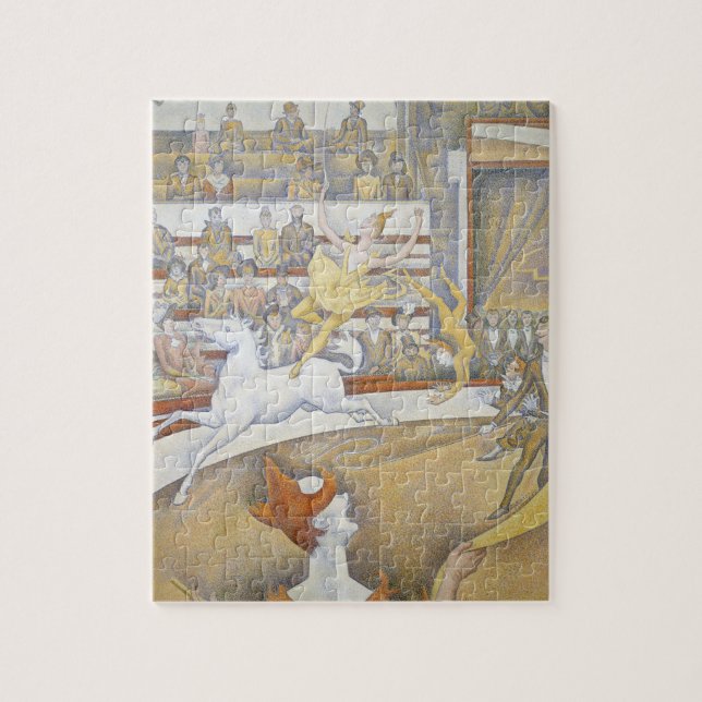 Georges Seurat - The Circus Jigsaw Puzzle (Vertical)