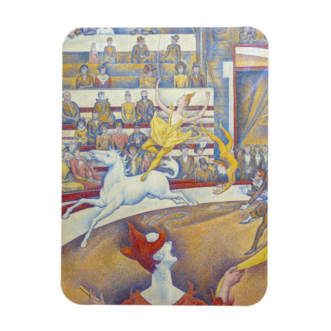 Georges Seurat - The Circus Magnet (Vertical)