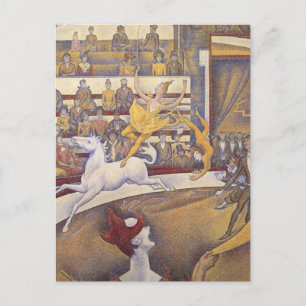 Georges Seurat - The Circus Postcard