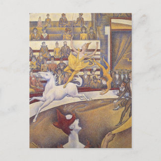 Georges Seurat - The Circus Postcard