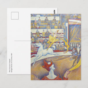 Georges Seurat - The Circus Postcard