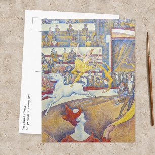 Georges Seurat - The Circus Postcard