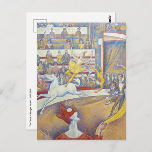 Georges Seurat - The Circus Postcard