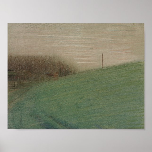 Georges Seurat - The Meadow Poster (Front)