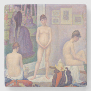 Georges Seurat - The Models Stone Coaster