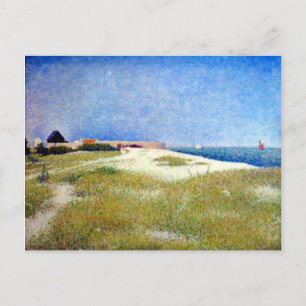 Georges Seurat View of Fort Samson Postcard