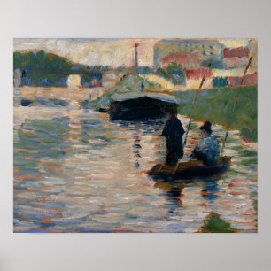 Georges Seurat - View of the Seine Poster