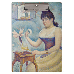 Georges Seurat - Young Woman Powdering Herself Clipboard