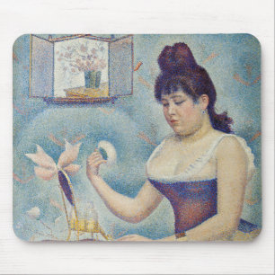 Georges Seurat - Young Woman Powdering Herself Mouse Pad
