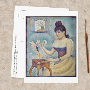 Georges Seurat - Young Woman Powdering Herself Postcard