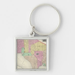 Georgetown And The City Of Washington Key Ring