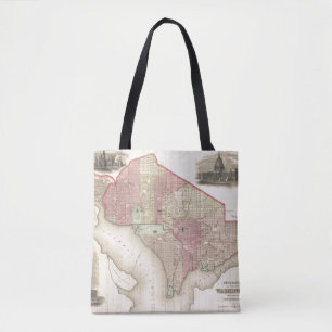 Georgetown and the City of Washington Tote Bag