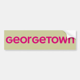 Georgetown Bumper Sticker