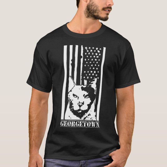 Georgetown Cat T-Shirt (Front)