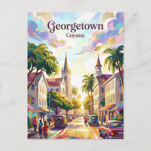 Georgetown City Guyana Postcard