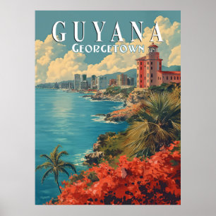 Georgetown, Guyana Poster