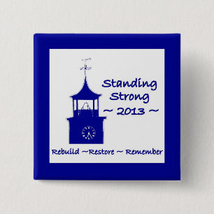 Georgetown SC Fire Commemorative Pin Button