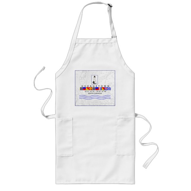 Georgetown SC Marine Signal Flag Apron (Front)