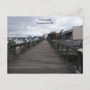 Georgetown, South Carolina Harbour Walk Postcard