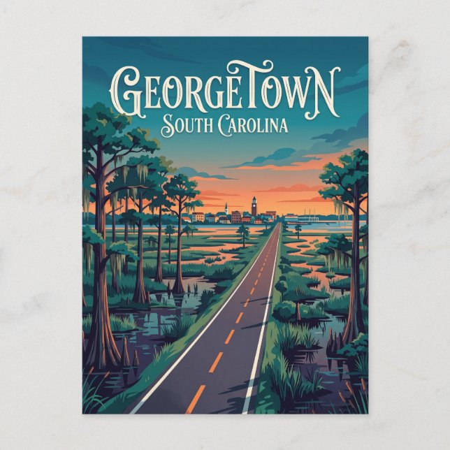 Georgetown USA Postcard (Front)