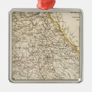 Georgia 11 metal tree decoration