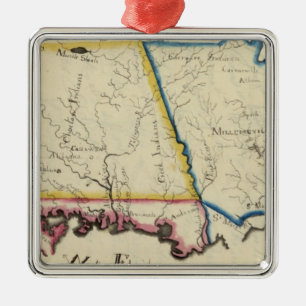 Georgia 13 metal tree decoration