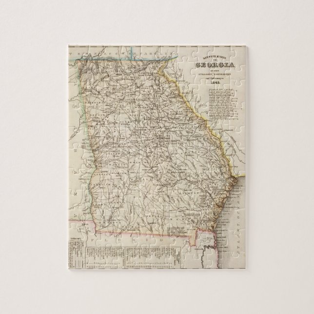 Georgia 14 jigsaw puzzle (Vertical)