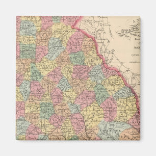 Georgia 6 magnet