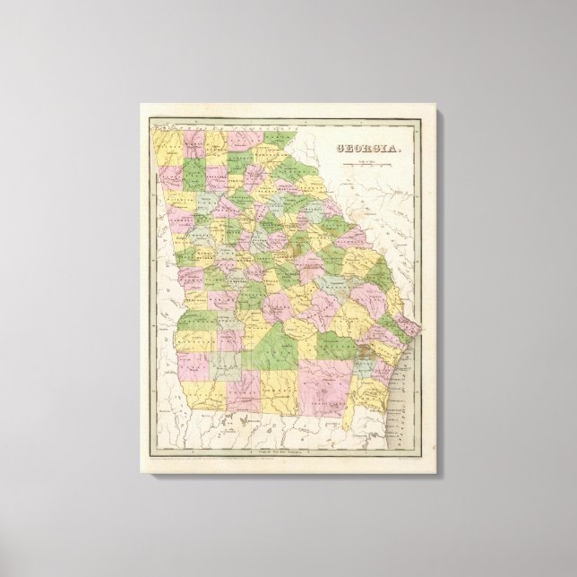 Georgia 8 canvas print (Front)