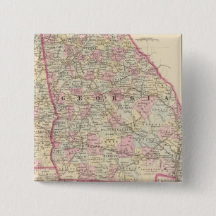 Georgia, Alabama 15 Cm Square Badge