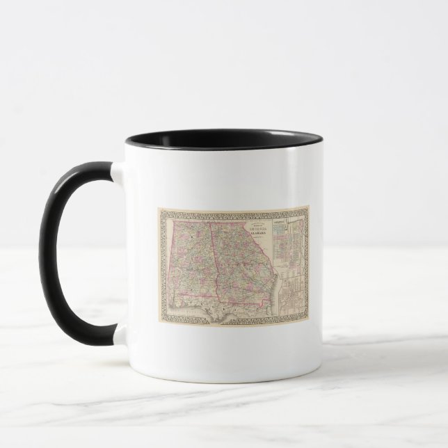 Georgia, Alabama Mug (Left)