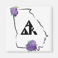 Georgia Alpha Delta Kappa black triangle logo