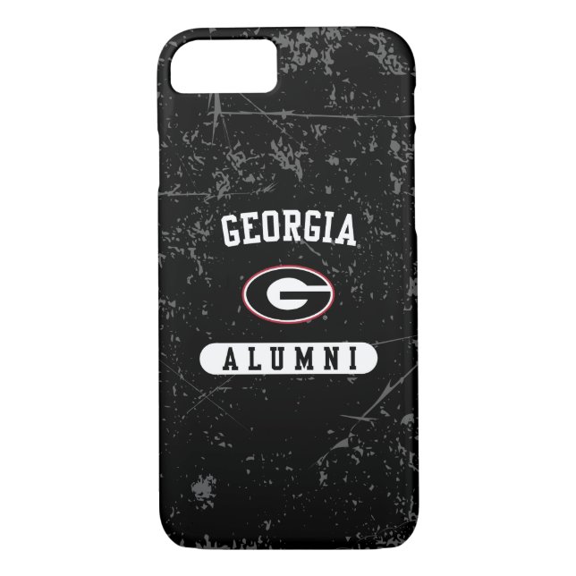 Georgia Alumni | Grunge Case-Mate iPhone Case (Back)