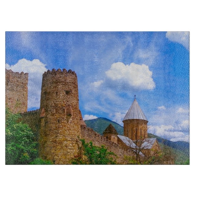 Georgia Ananuri Castle Architecture Cutting Board (Front)