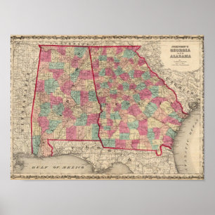 Georgia and Alabama 2 Poster