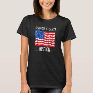 Georgia Atlanta LDS Mission Proud Mormon Missionar T-Shirt