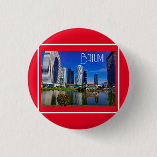 Georgia Batumi Architecture Landscape 3 Cm Round Badge