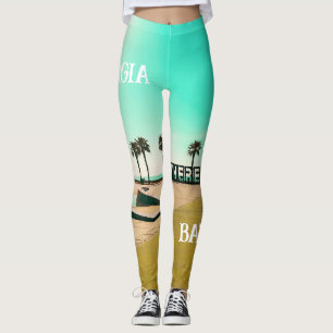 Georgia Batumi Architecture Landscape Leggings