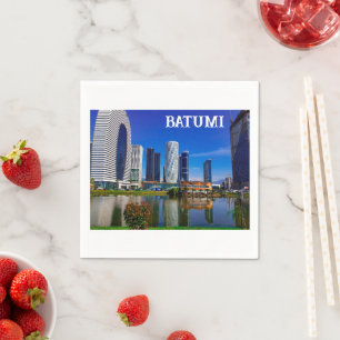 Georgia Batumi Architecture Landscape Napkin